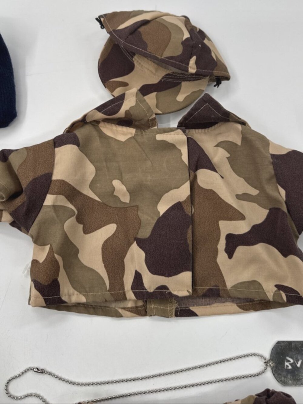 Build A Bear Camo Snowboard Clothing Lot Shoes Hat Helmet Gloves Military BABW - Picture 6 of 9
